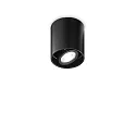 Aufbaustrahler MOOD ROUND, Ø 9cm, inkl. GU10 28W 2700K, schwenkbar, Schwarz
