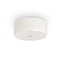 Ceilng rose MAGNETICO for 1 pendant luminaire, Ø 9cm, magnetic visor, white