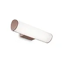 LED Außenwandleuchte ETERE, IP44, Breite 30cm, 10.2W 4000K 700lm, Kaffeebraun