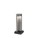 Outdoor LED Stehleuchte TITANO SMALL, 49cm, Harz granitgrau, 9W 3000K 290lm