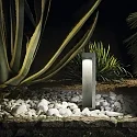 Ideal Lux Outdoor LED Stehleuchte TITANO SMALL, 49cm, Harz granitgrau, 9W 3000K 290lm
