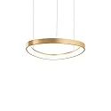 LED Pendelleuchte GEMINI D042 ON-OFF, 36W, 3000K, 4150lm, IP20, messing