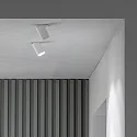 Ideal Lux LED Einbauspot NOVA, IP20, 12W 3000K 1000lm 38°, dreh- und schwenkbar, Weiß