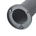 Outdoor Pollerleuchte TRONCO, Höhe 40,5cm, 1xE27, IP65, anthrazit
