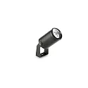 Outdoor LED Bodenstrahler STARLIGHT, IP68 IK07, 24V DC, Aluminium dunkelgrau, Ø 5cm, 5.5W 3000K 500lm 30°