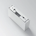 Ideal Lux LED Aufbau-Deckenstrahler LIKA SURFACE, IP20, 5-flammig, 13.5cm, 12.5W 3000K 670lm 44°, CRi >90, UGR <16, on-off, weiß