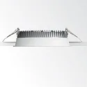 Ideal Lux LED Einbauleuchte DEEP, IP20, Ø 21cm, Aluminium weiß / diffus, 30W 4000K 3200lm 77°