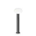 Outdoor Stehleuchte CLIO 1, 60cm, IP44, 1-flammig, E27, ohne Abdeckung, Aluminium, Anthrazit