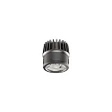 LED Modul DYNAMIC, IP54, Einbau, Ø 5.6cm, 9W, dimmbar, CRi >90, Schwarz, 9W 3000K 790lm 35°