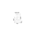 pendant luminaire FRAME adjustable IP20, white