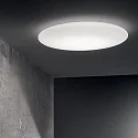Ideal Lux LED Deckenleuchte LEVEL, Ø 585 mm, 24W, 3000K, 2100lm, IP20, weiß