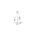 Ideal Lux pendant luminaire DREAM adjustable E27 IP20, white