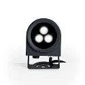 Ideal Lux LED Bodenstrahler ULEX, 8,5W, 3000K, 640lm, IP65, schwenkbar, anthrazit