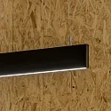 pendant luminaire LINUS adjustable IP20, black dimmable