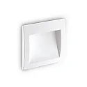 Outdoor LED Wand-Einbauleuchte WIRE FI D14, IP65, 14 x 14cm, 230V AC, 4W 3000K 110lm, CRi >90, asymmetrisch, schaltbar, weiß