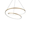 LED Pendelleuchte OZ D60 ON-OFF, IP20, Ø 60cm, CRi >90, schaltbar, 47W 3000K, messing