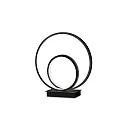LED Design-Tischleuchte OZ ON-OFF, IP20, CRi >90, mit Schalter, 22W 3000K, schwarz