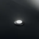 LED Boden-Einbauleuchte WAY UP, IP67 IK10, rund, Ø 5cm, Lichtaustritt zentral, inkl. G9 LED, begehbar, schwarz