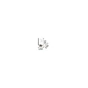 Ideal Lux table lamp BIRDS TL1 1 flame, with switch G9 IP20, black matt 