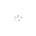 3-Phasen Schienenstrahler BYTE TRACK, inkl. GU10 LED 7W 3000K 540lm 50° CRi>90 (schaltbar), dreh- und neigbar, weiß