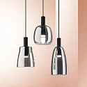 Ideal Lux pendant luminaire COCO 1 flame, adjustable IP20, smoky colour
