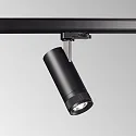 Ideal Lux LED 3-Phasen-Schienenstrahler EOS 15W, fokussierbar 20-55°, CRi >90, schaltbar, 15W 3000K 1300lm, schwarz