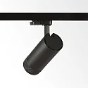 Ideal Lux LED 3-Phasen-Schienenstrahler EOS 15W, fokussierbar 20-55°, CRi >90, schaltbar, 15W 3000K 1300lm, schwarz