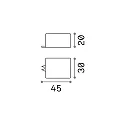 LED-Treiber für LED Wandeinbauleuchte BIT DRIVER ON-OFF 05.5W 350mA