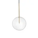 pendant luminaire EQUINOXE SP1 1 flame G4 IP20, brass