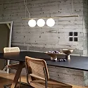 Pendelleuchte PERLINE SP3, 3xG9, schwarz