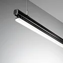 Ideal Lux LED 3-Phasen Linearleuchte DISPLAY WIDE ON-OFF 112,5cm, 125°, 40W, 3000K, 4600lm, IP20, schwarz