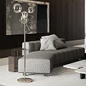 floor lamp EQUINOXE PT4 4 flames G4 IP20, chrome