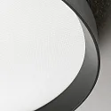 Ideal Lux LED Deckenleuchte FLY PL D60, 87°, 53W, 3000K, 7200lm, IP40, schwarz
