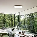Ideal Lux ceiling luminaire FLY SLIM PL LED LED IP40, powder coated, white