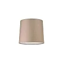 Aufsatz-Leuchtenschirm SET UP CONO, Ø 16cm / H 14cm, konisch, PVC feuerfest, taubengrau