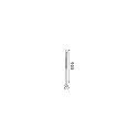 path light JEDI PT LED 80.5CM square, switchable IP65, anthracite, mat 