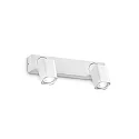 Wandspot RUDY, 2-flammig, GU10, 2x 35W (inkl.), IP20, weiß