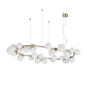 pendant luminaire PERLAGE SP30 30 flames G9 IP20, brass