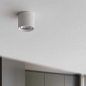 Ideal Lux LED Aufbau-Downlight NITRO D04 ROUND DOB, IP20, Ø 4cm, CRi >90, dimmbar, starr, 4W 3000K 220lm 40°, weiß