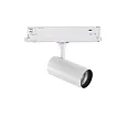 LED 3-Phasen-Schienenstrahler FOX 8W SMALL 1-10V, CRI >90, dimmbar 1-10V, verstellbar, 3000K 720lm 41°, weiß
