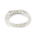 cable CAVO TESSUTO INTRECCIATO, white