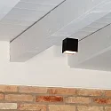 Ideal Lux ceiling luminaire KUBIKO IP20, black 