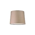 Aufsatz-Leuchtenschirm SET UP CONO, Ø 20cm / H 15cm, konisch, PVC feuerfest, taubengrau