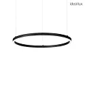 LED Pendelleuchte ORACLE SLIM D070 DALI/PUSH, 40W, 3000K, 4200lm, IP20, schwarz