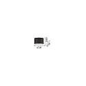 Ideal Lux Schirm SET UP PARALUME CILINDRO, Ø 45 cm, blaugrau
