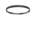 LED Deckenleuchte FLY PL D60, 87°, 53W, 4000K, 7700lm, IP40, schwarz
