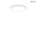 ceiling luminaire FLY SLIM PL LED LED IP40, powder coated, white