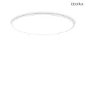 ceiling luminaire FLY SLIM PL LED LED IP40, powder coated, white