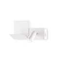 LED Wandleuchte KOMODO-2 AP, IP20, 4,5W, 3000K, 250lm, Spot rechts, weiß