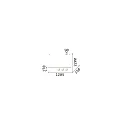 Ideal Lux Pendelleuchte PERLINE SP3, 3xG9, schwarz